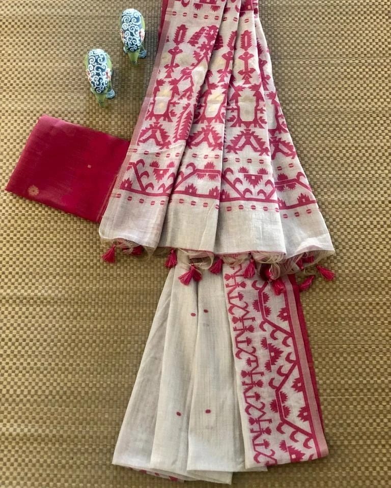 MUSLIN COTTON SARIS