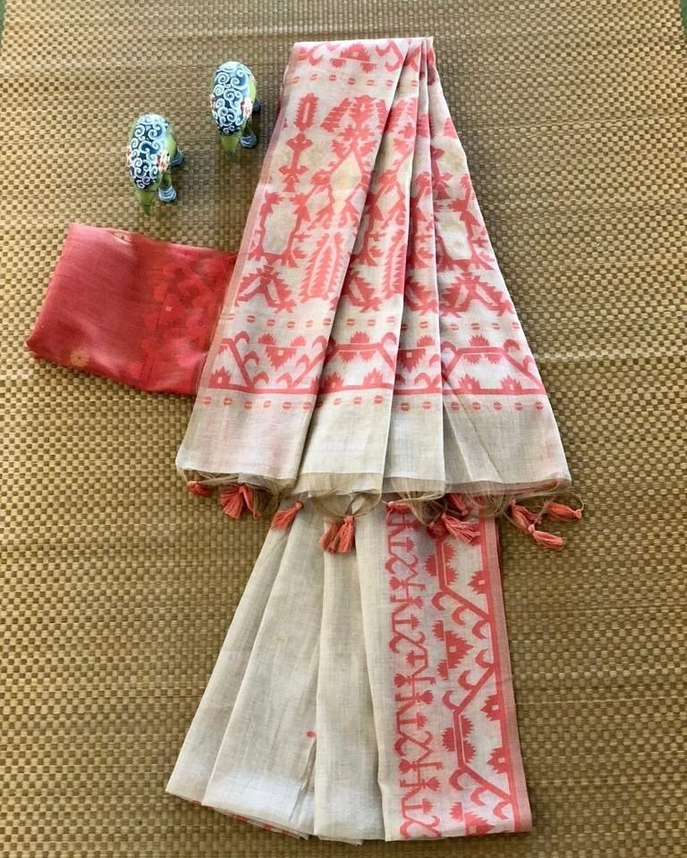 MUSLIN COTTON SARIS