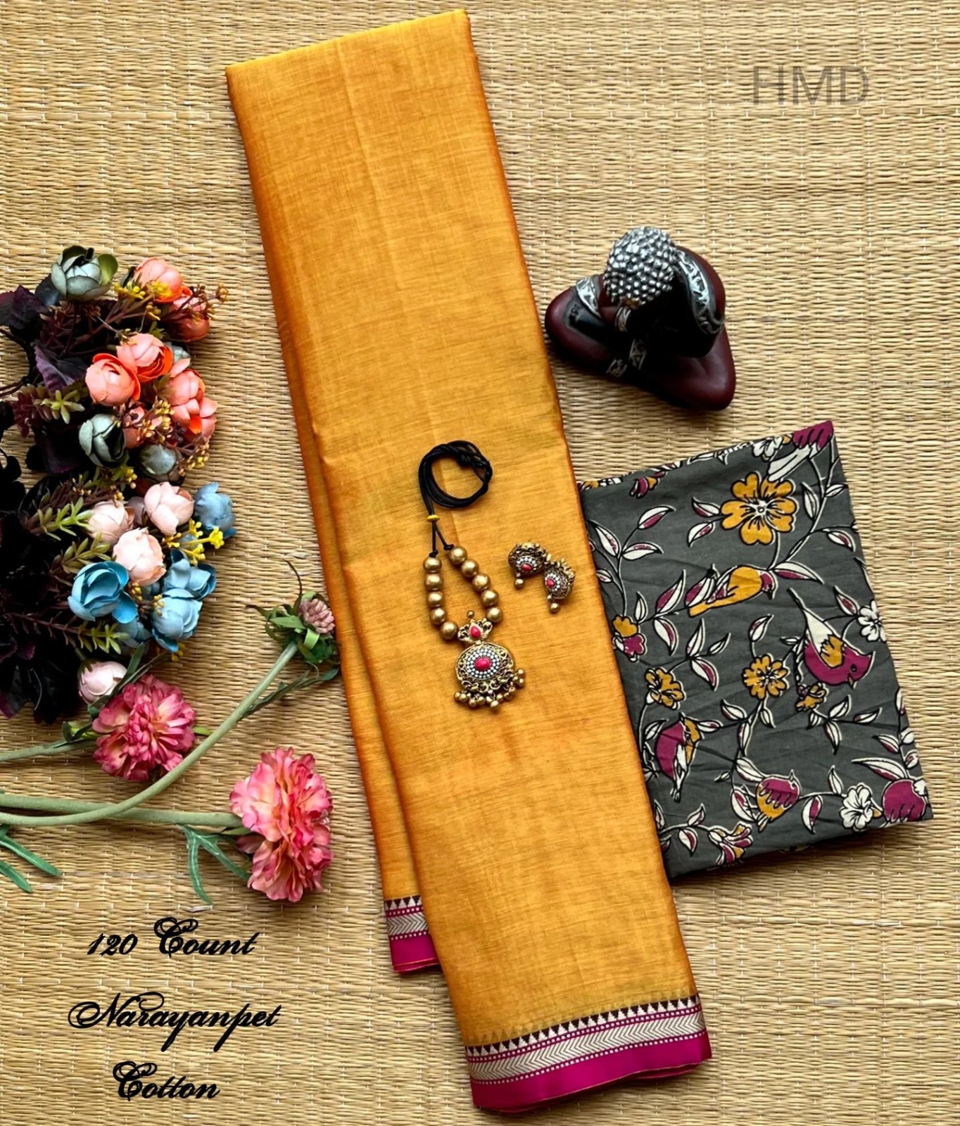 Mercericed Cotton Sari Collection