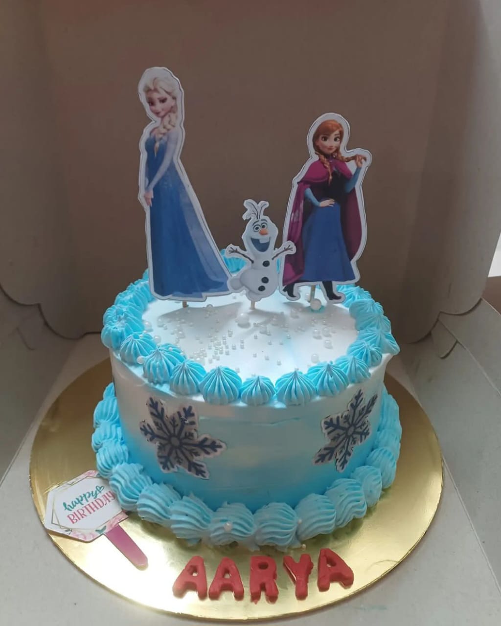 Frozen Themed Cake