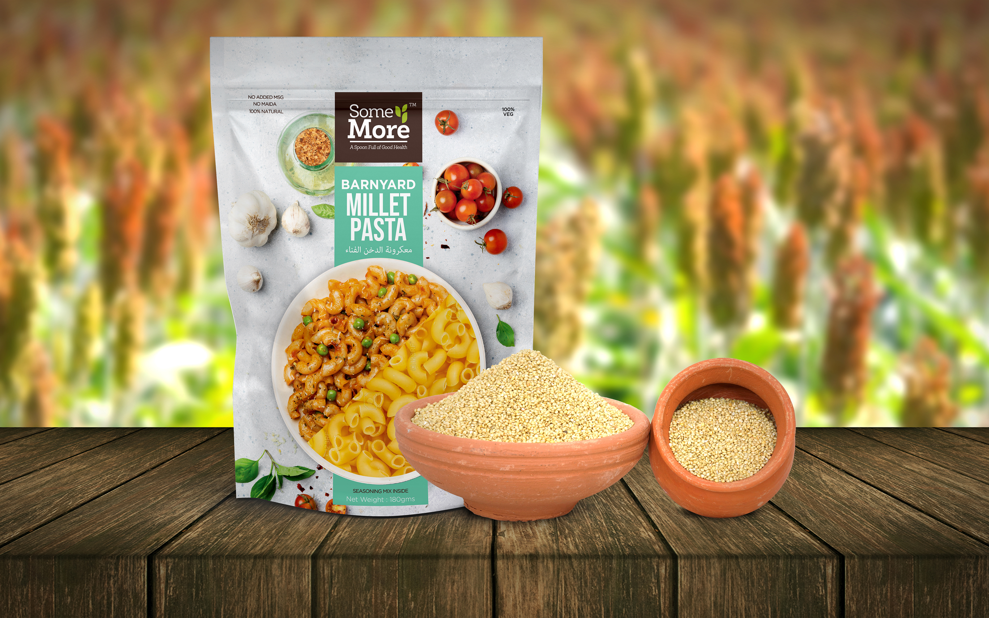 Some More Instant Healthy Barnyard Millet Pasta 175 Grams