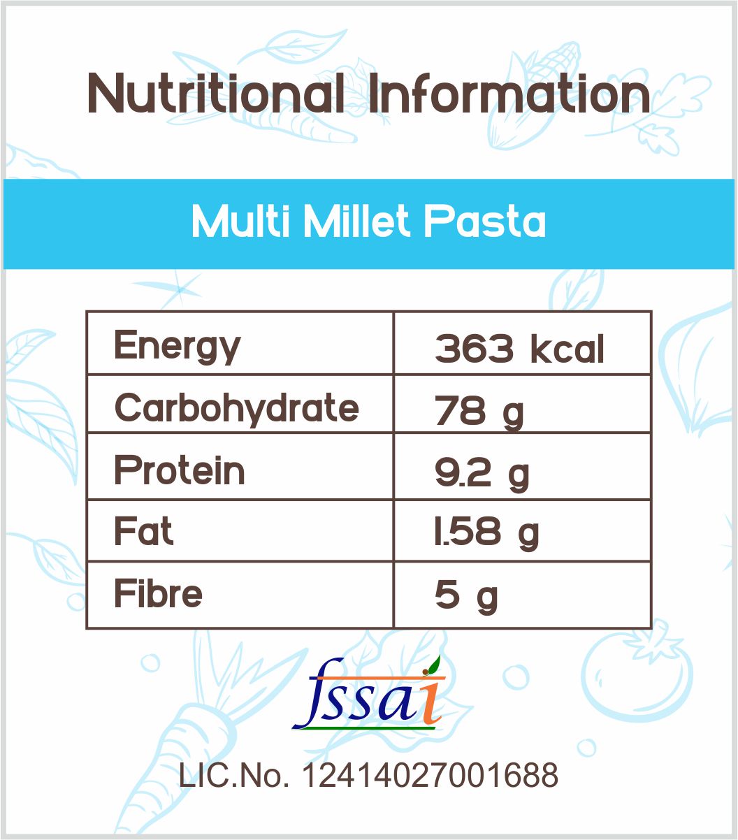 Some More Instant Healthy Multi Millet Pasta - Combo of 4 Pack of Pasta 175 Grams *4