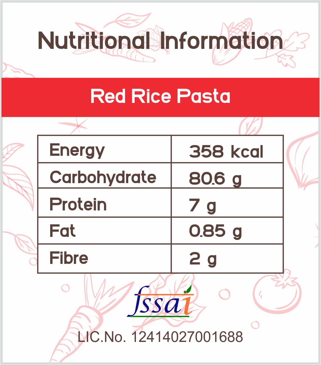 Some More Instant Healthy Red Rice Pasta - Combo of 4 Pack of Pasta 175 Grams*4