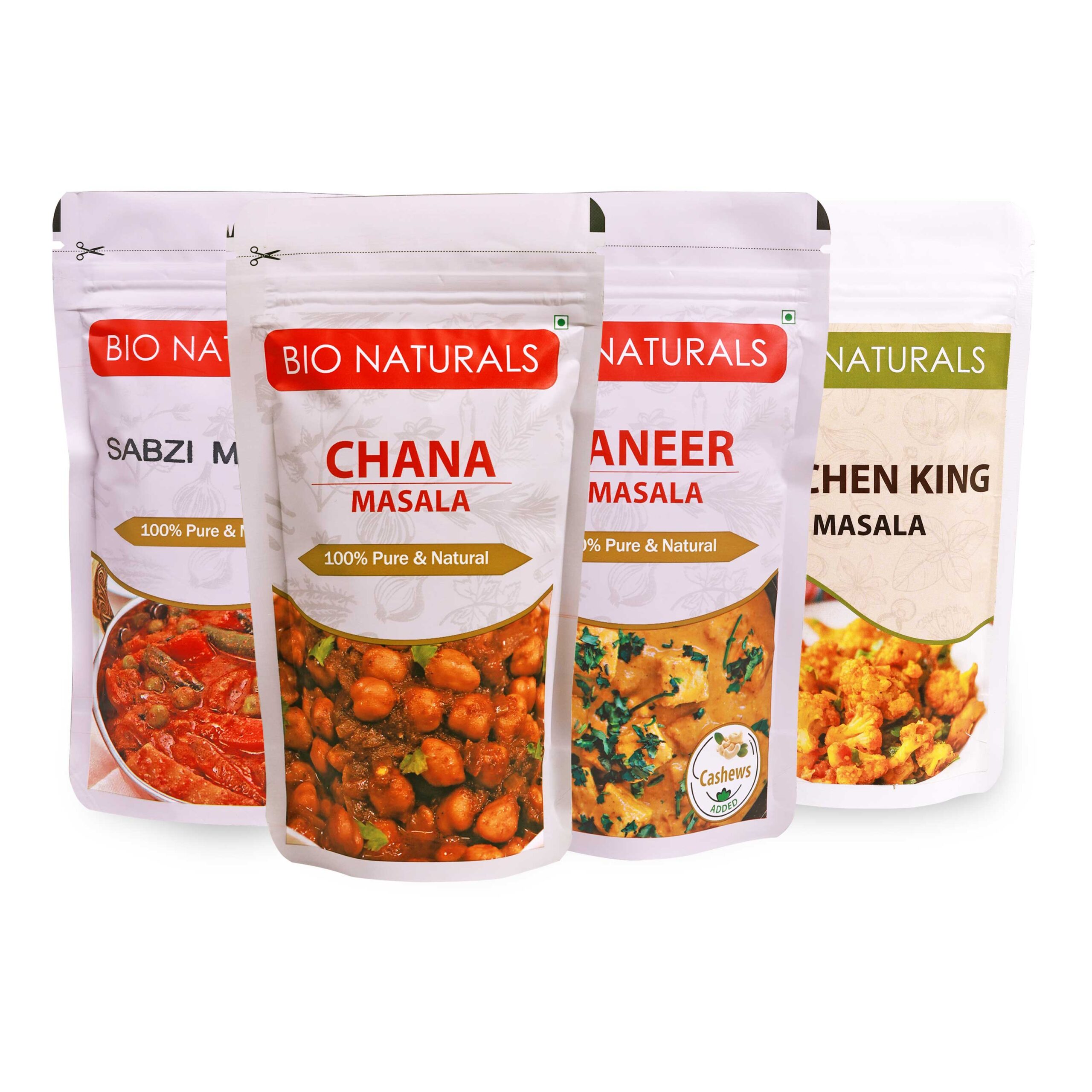 Pack of 4 Sabzi Masala