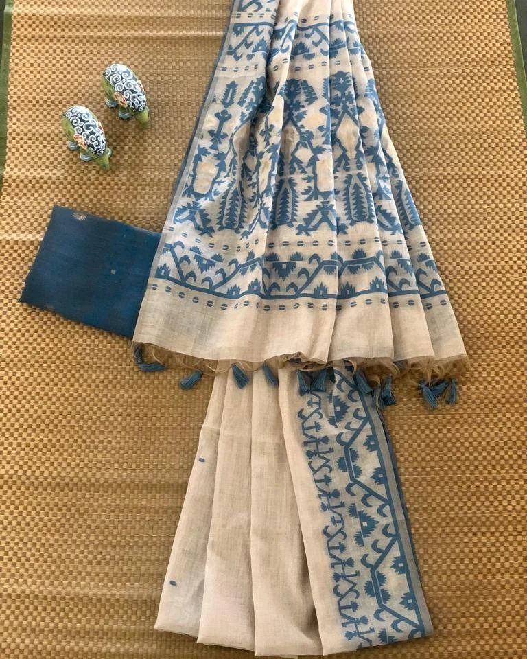 MUSLIN COTTON SARIS