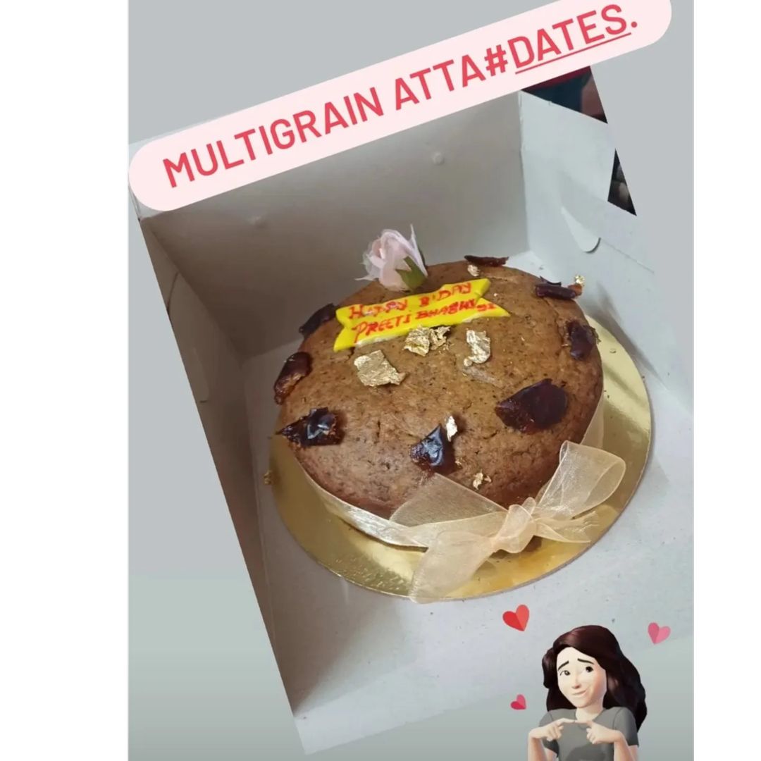 Multigrain Atta cake