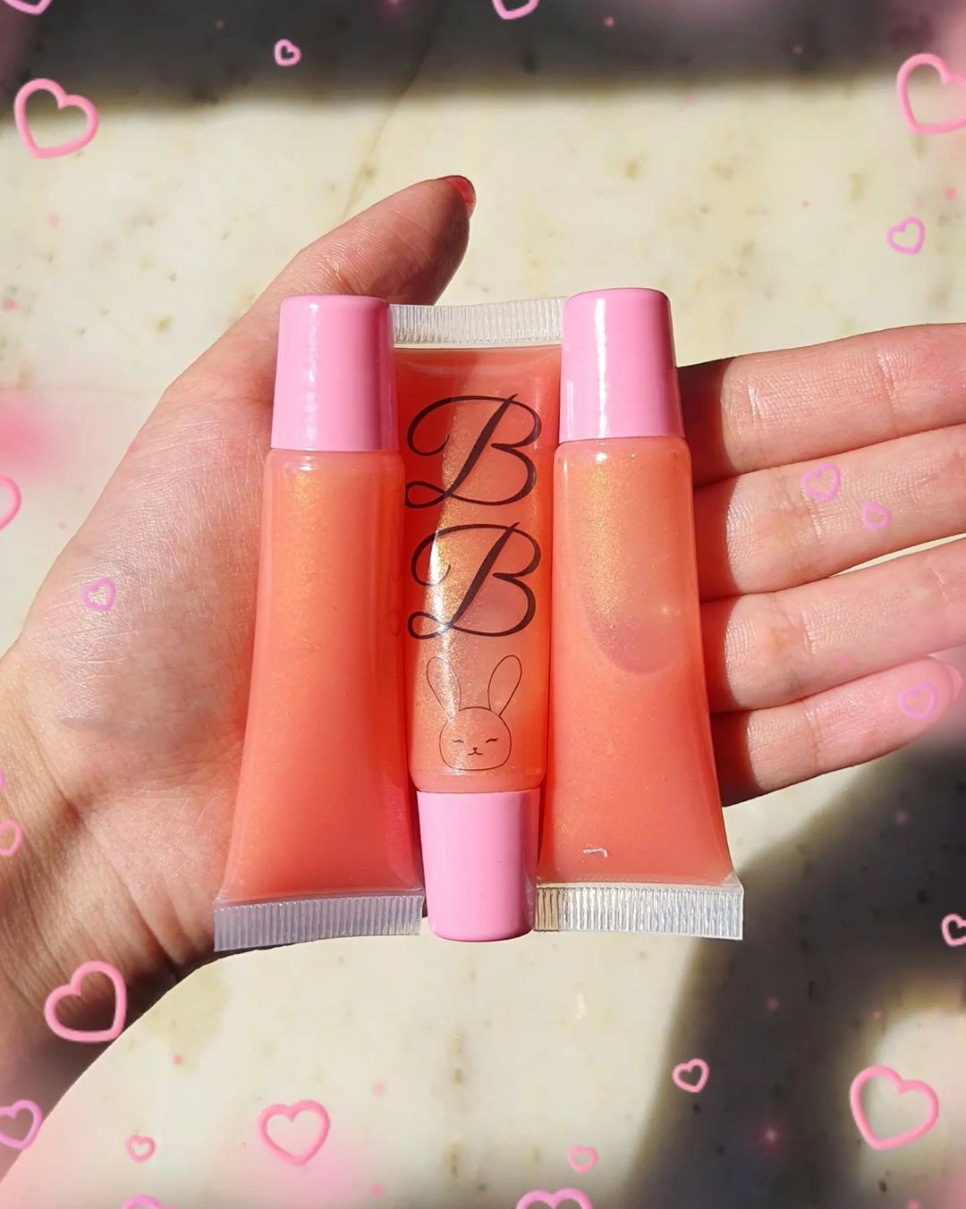 Peachy Glow Peach Scented Lip Gloss