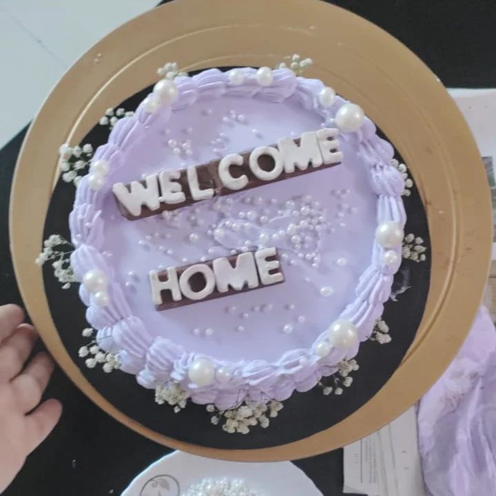 Welcome Home Butterscotch cake