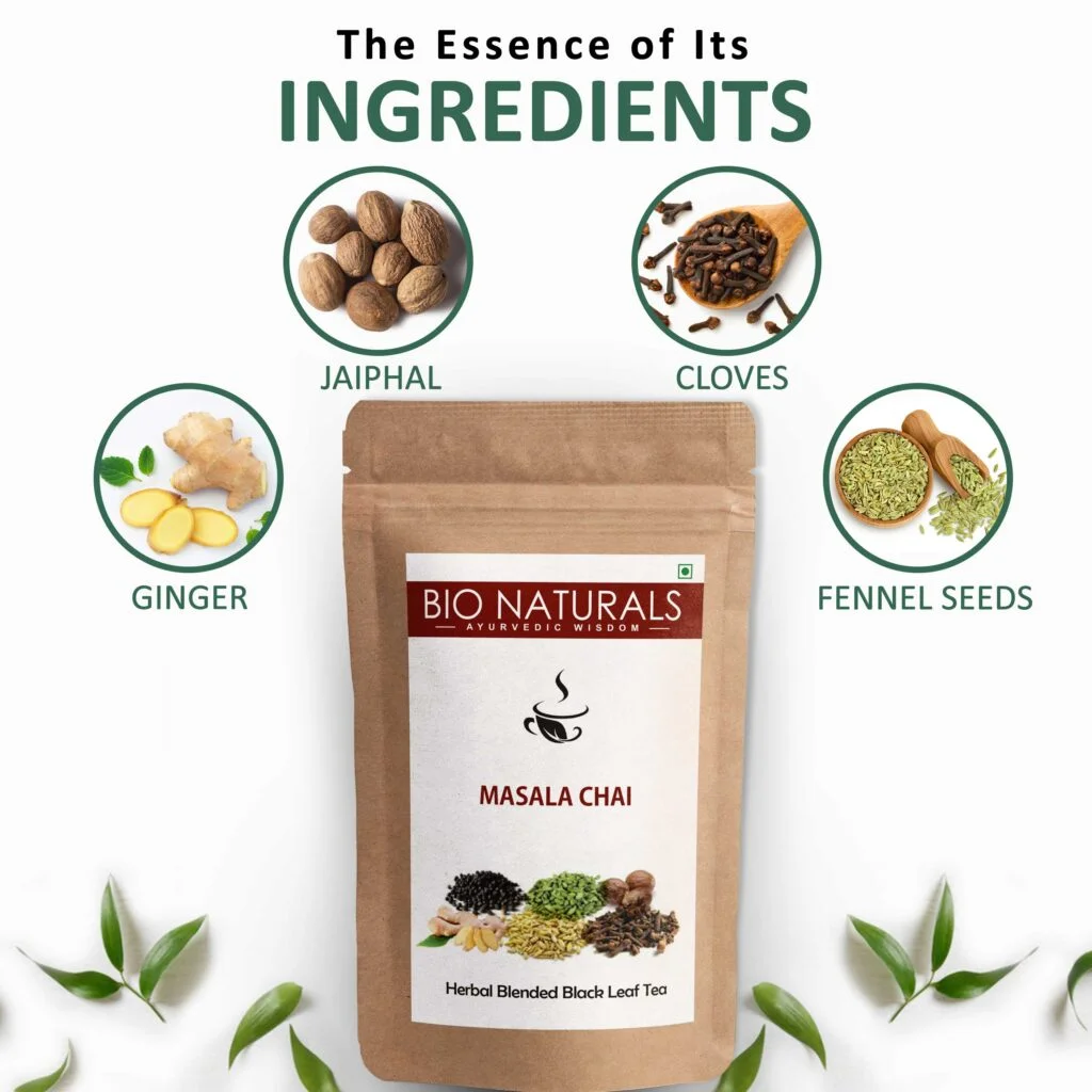 BioNaturals Authentic Masala Chai Powder Blend