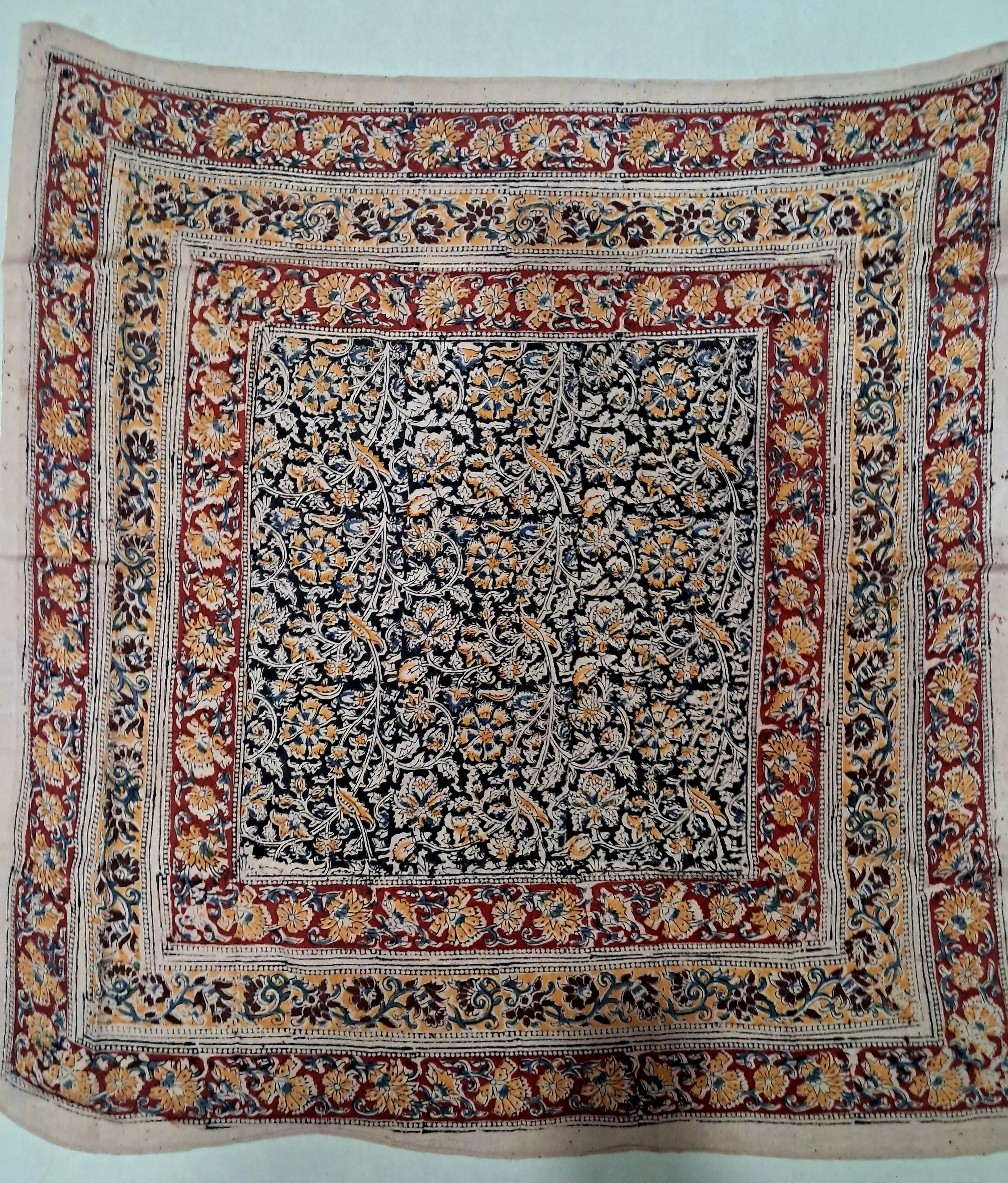 Organic printed scarf