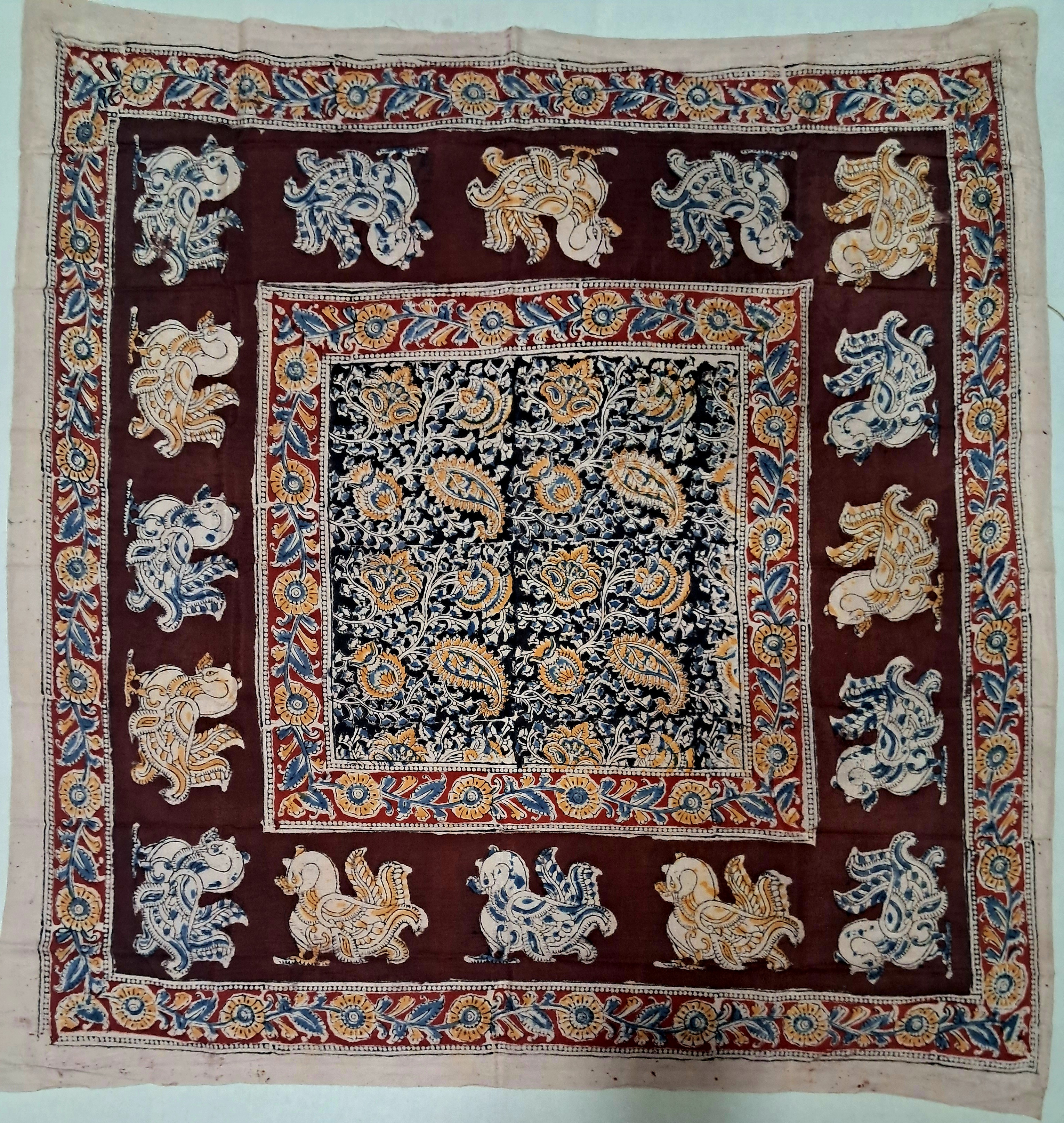 Organic printed scarf