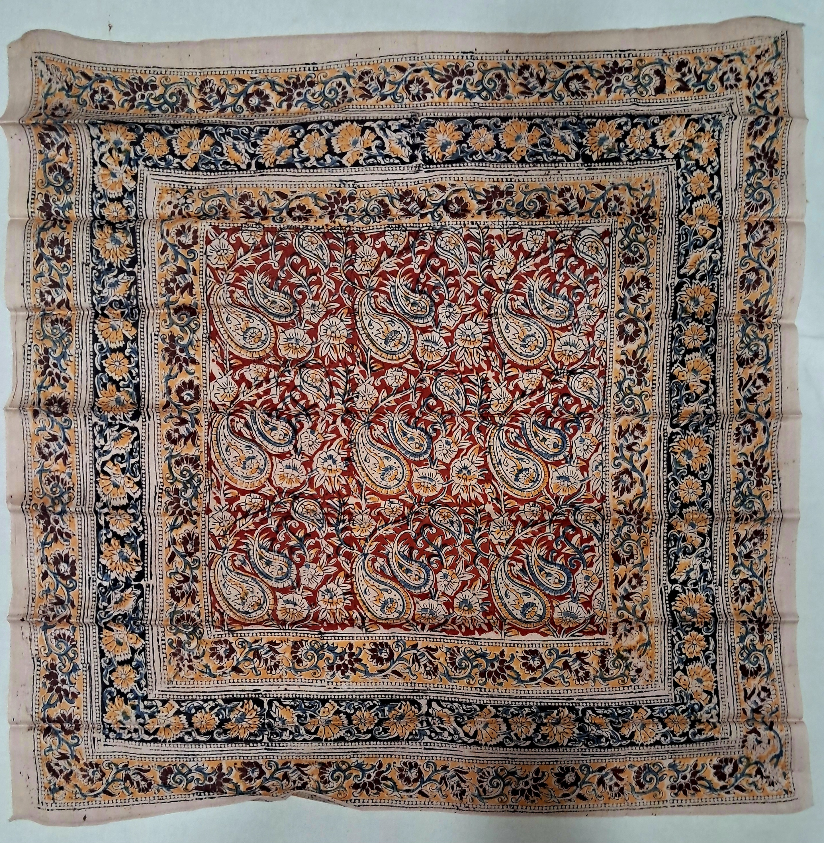 Organic printed scarf