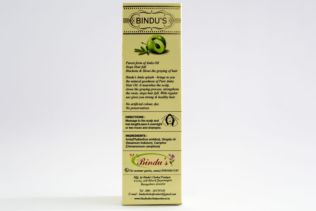 Bindu's Amla Splash Hair Oil  (100 ml)