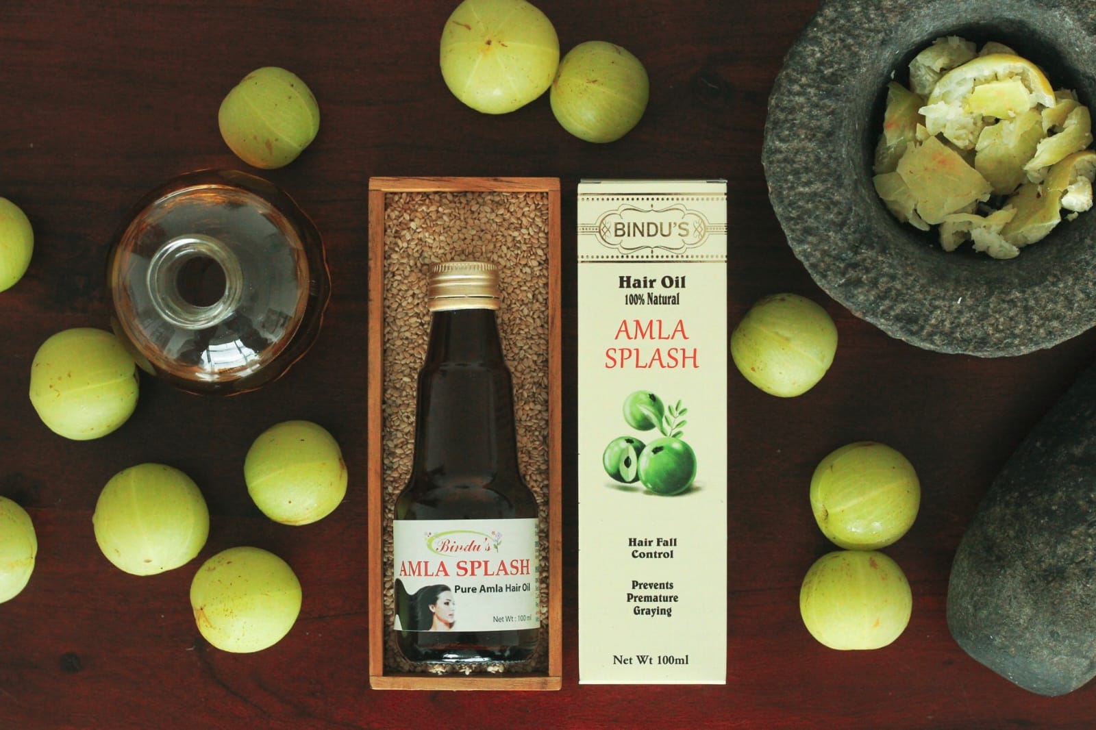 Bindu's Herbals Amla Splash Hair Oil (100 ml)