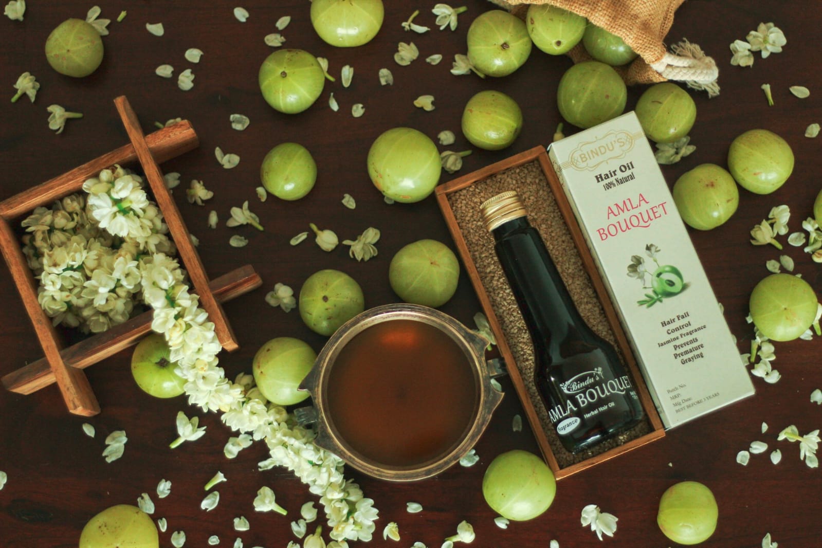 Bindu's Herbals Amla Bouquet Hair Oil (100 ml)