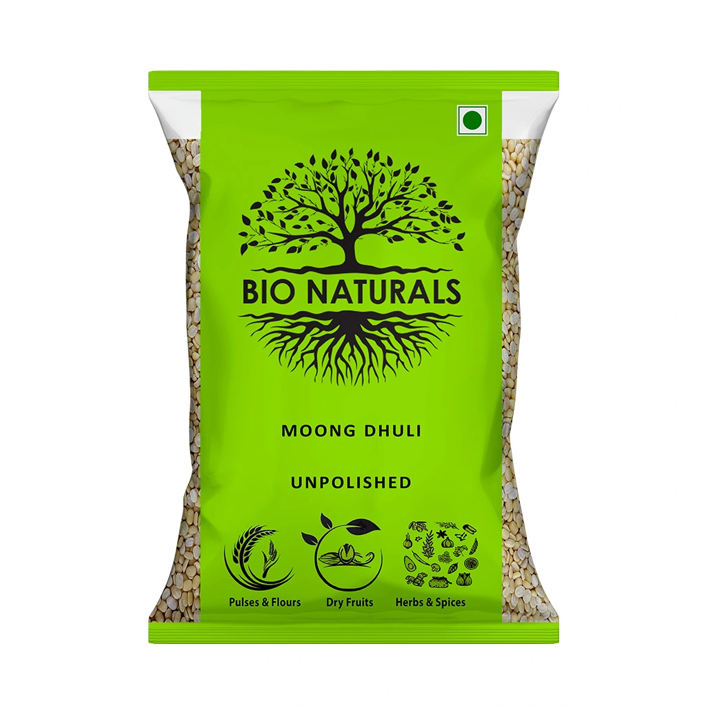 Organic Dhuli Moong Dal Split Yellow Gram