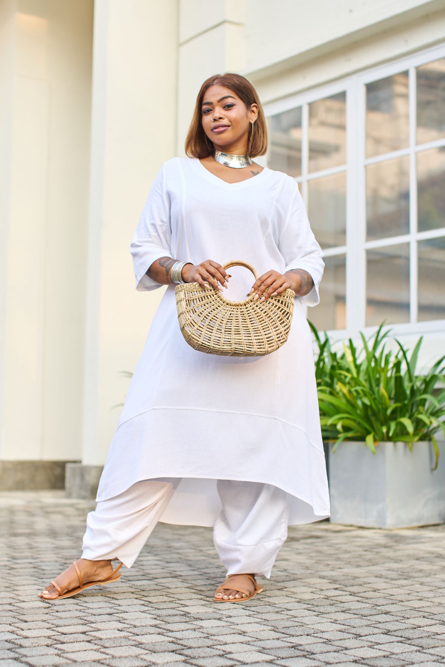Ladies Linen Pant