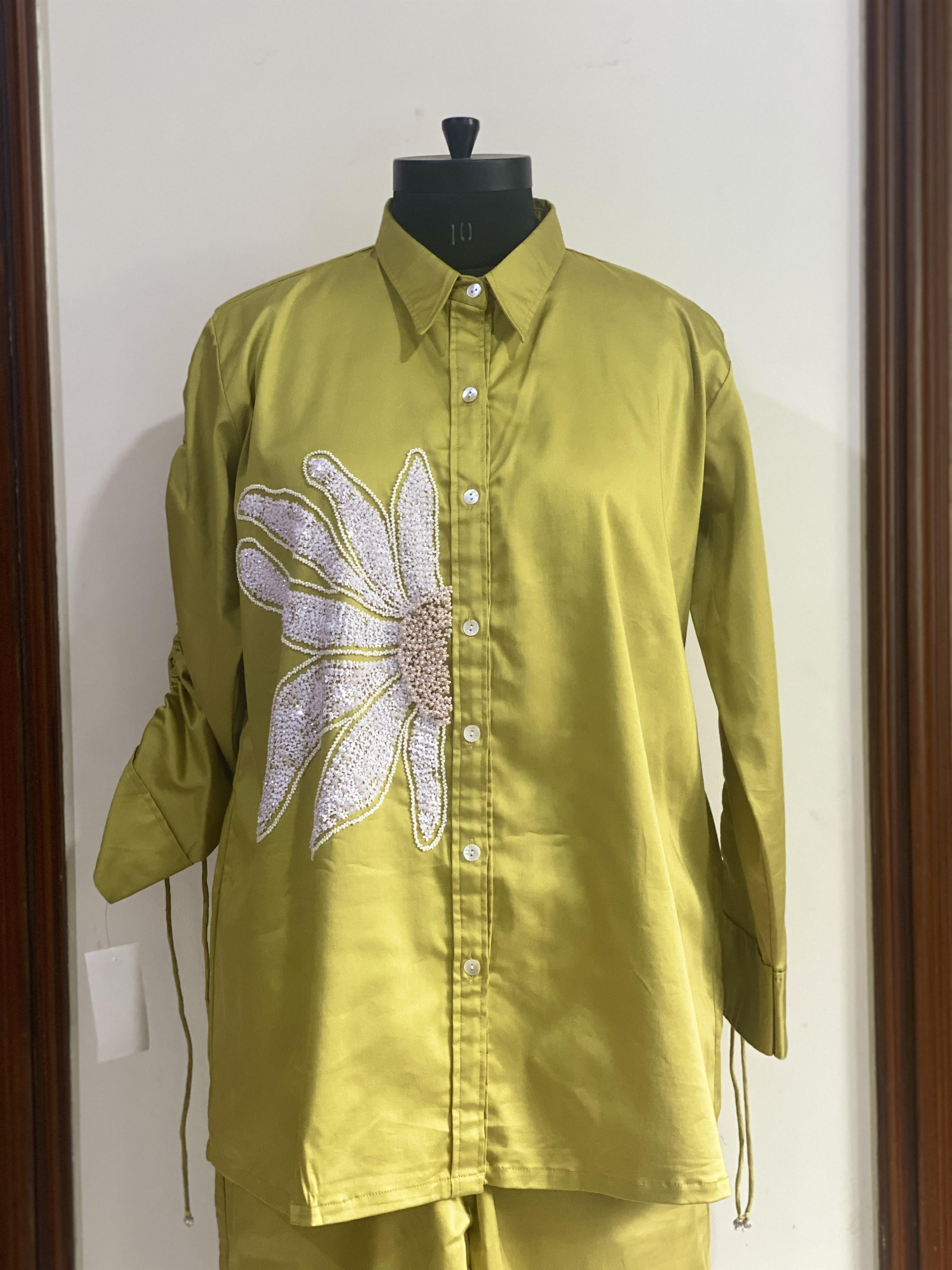 Lime Green Co ord Set