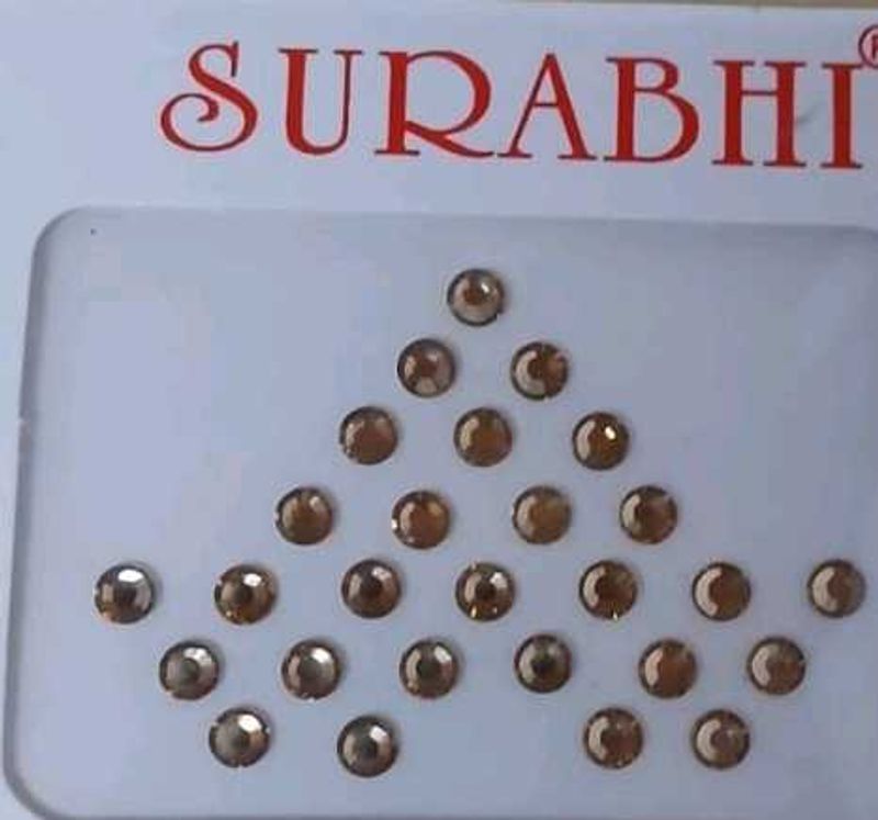 Elite Bindi Palace "The Crown Jewel" Kundan Golden Decorative Bindi