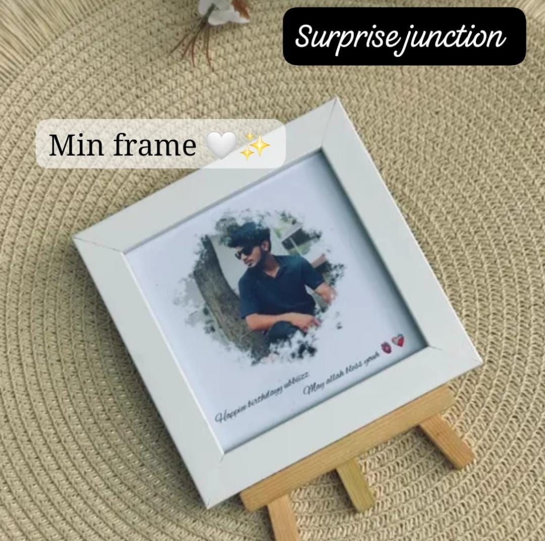 Surprise Junction Handcrafted Mini Decorative Photo Frame Set