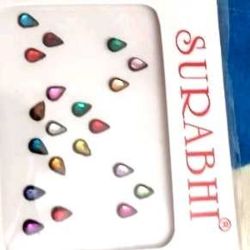 Surabhi Multicolour Kundan Bindi