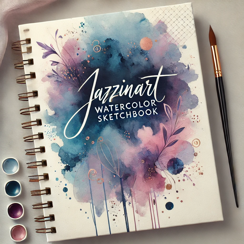 JazzinArt Handbound A5 Size Artist Sketchbook