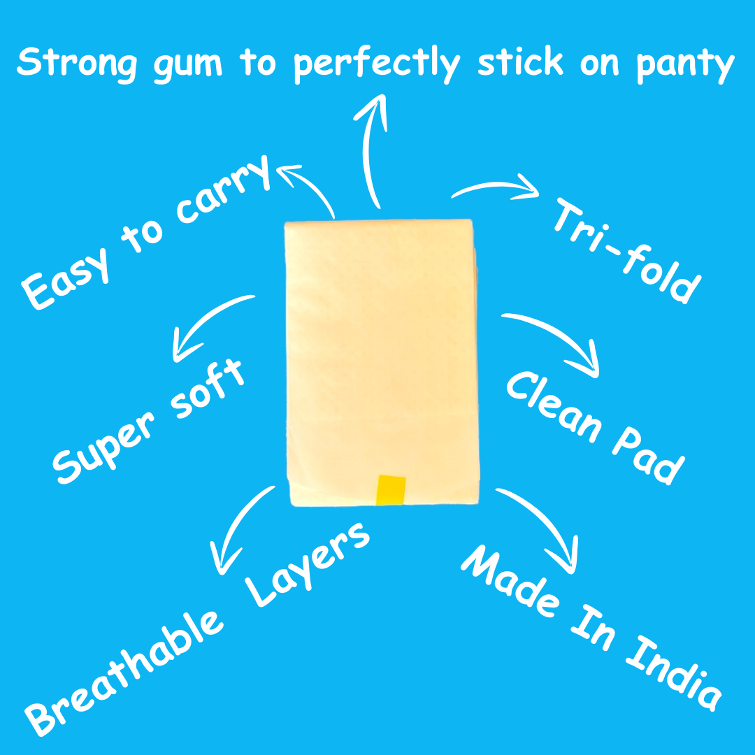 Corn Starch Based Sanitary Pads ( XXL ) (Pack Of 15 Pads)