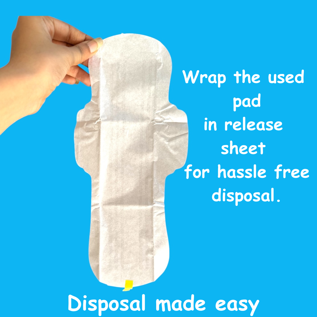 Corn Starch Based Sanitary Pads ( XXL ) (Pack Of 15 Pads)