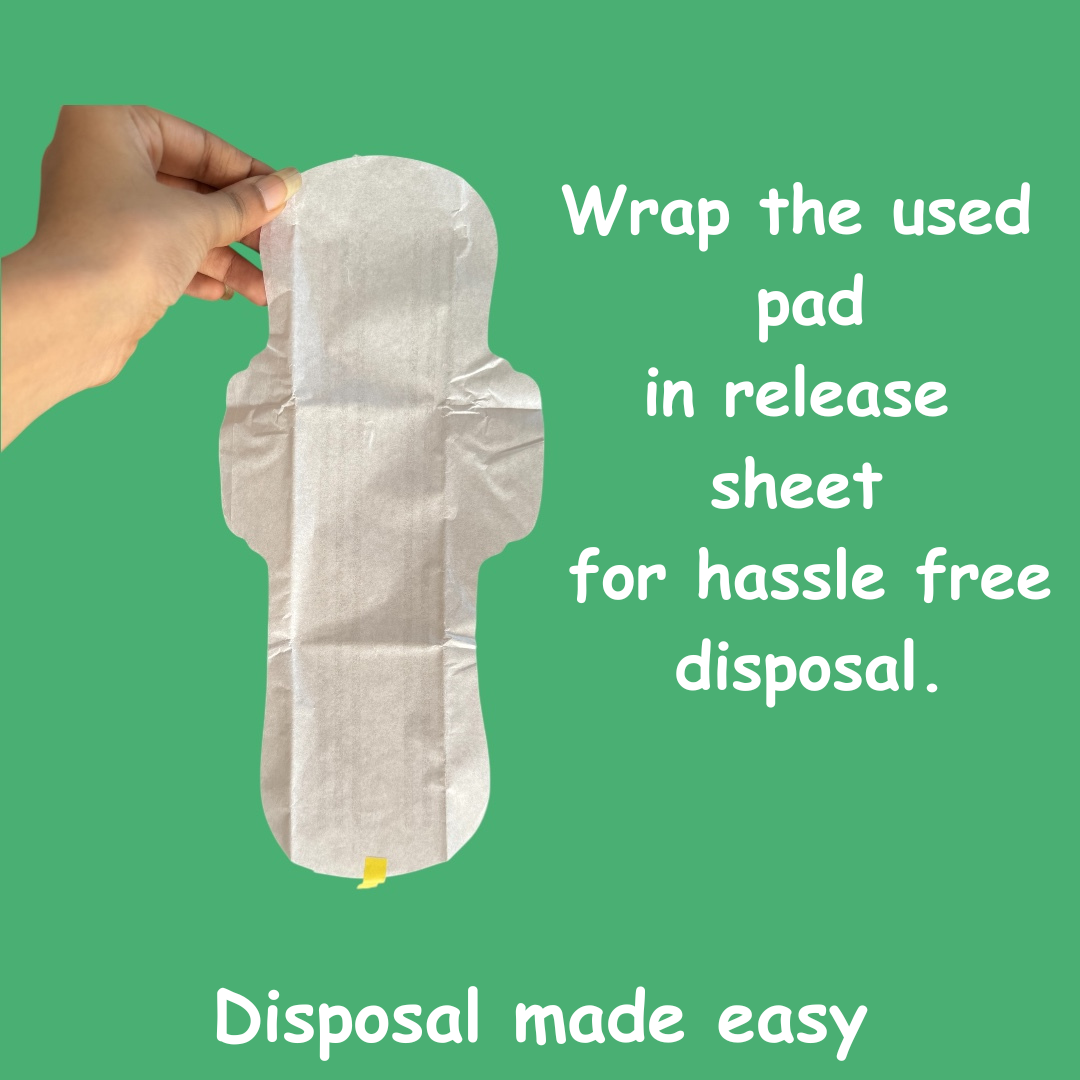Corn Starch Based Sanitary Pads ( XL ) (Pack Of 15 Pads)