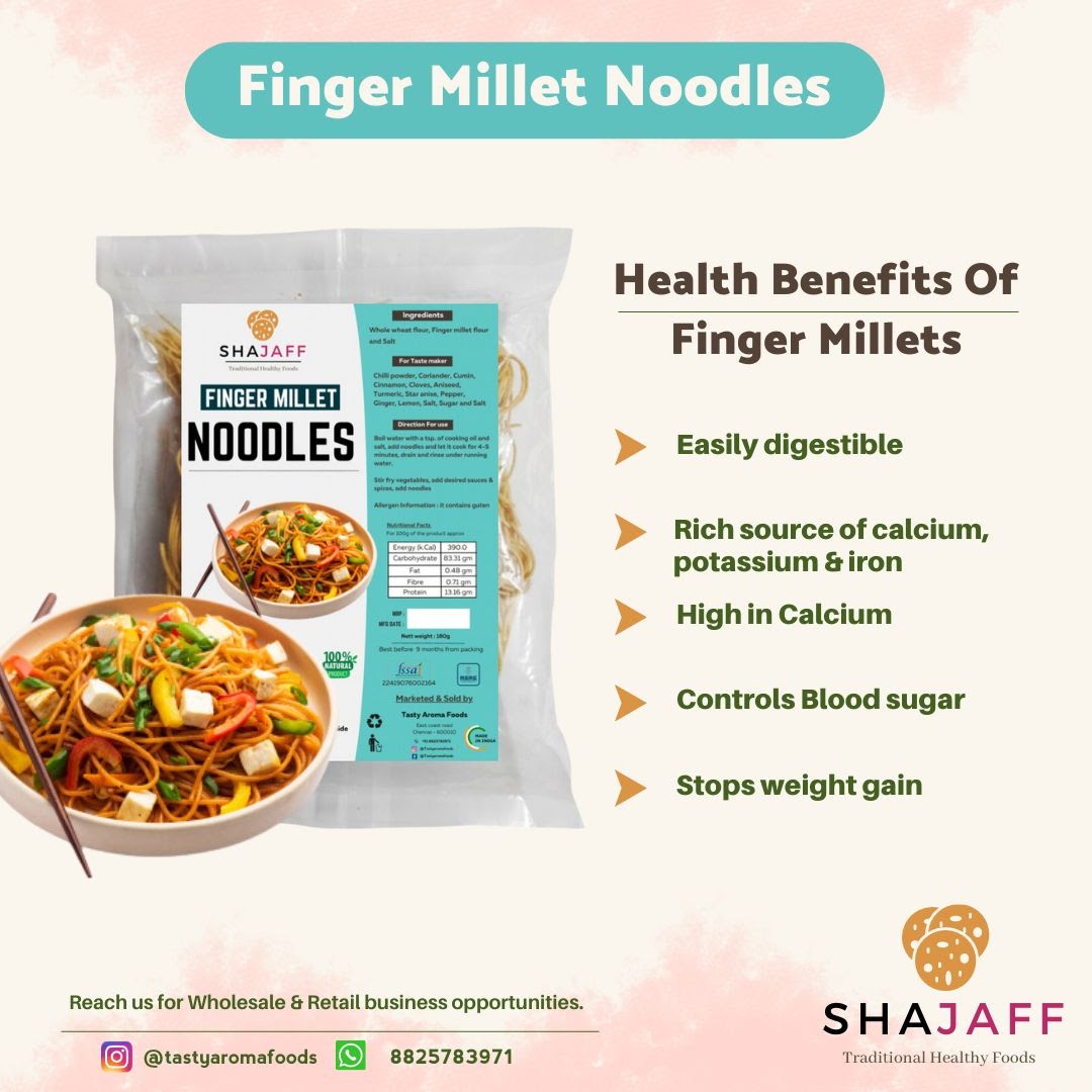 finger millet noodles