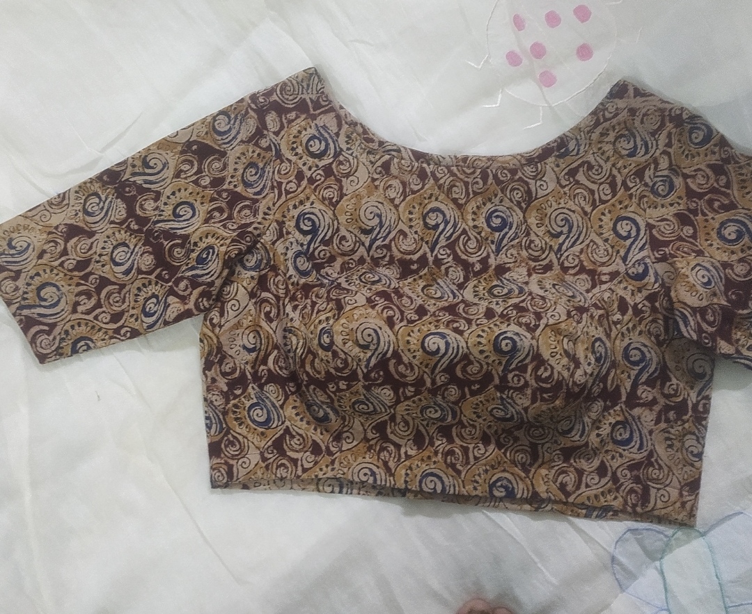 Kalamkari cotton blouse