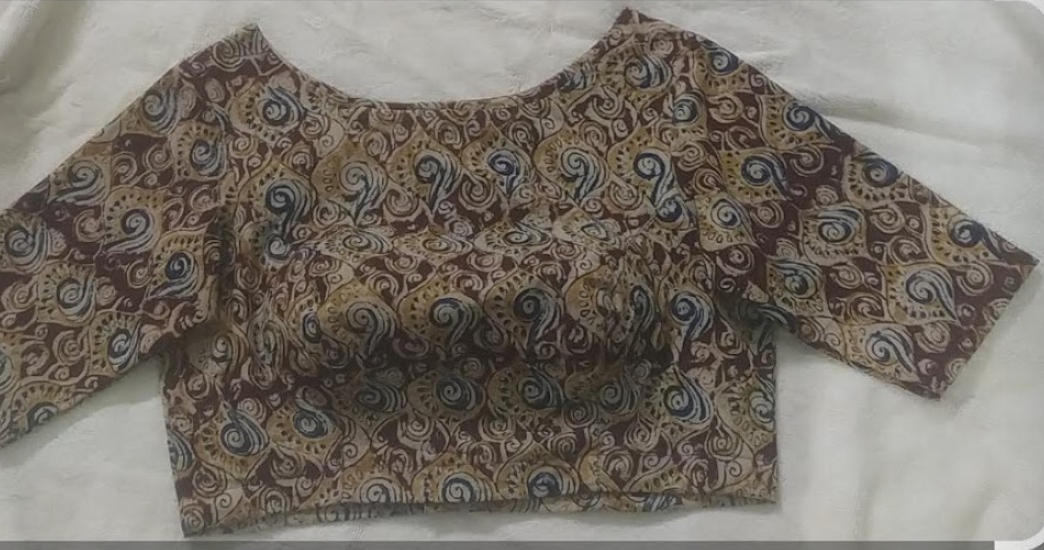 Kalamkari cotton blouse