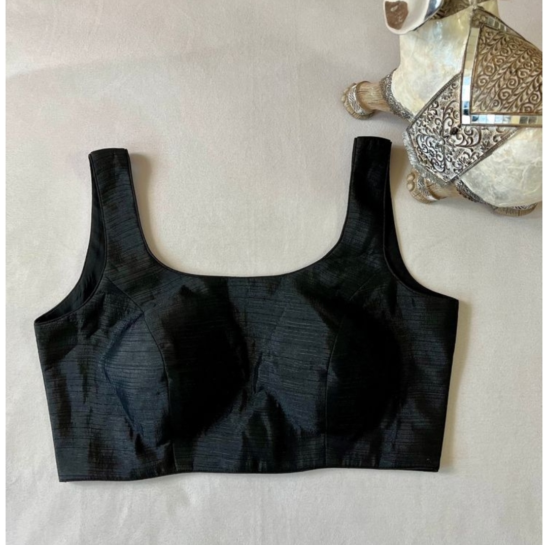 Bella Boutique Cotton Silk Party Wear Saree Blouse