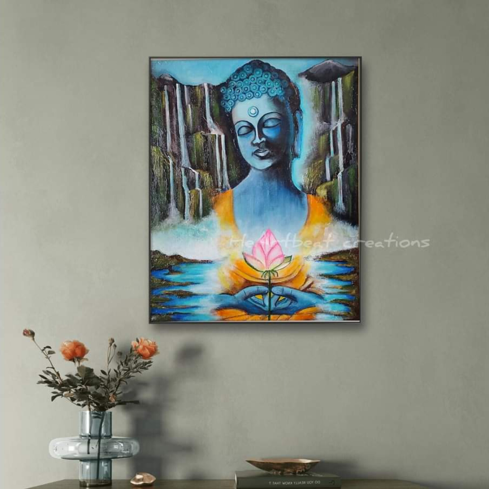 Blue Moon Painting