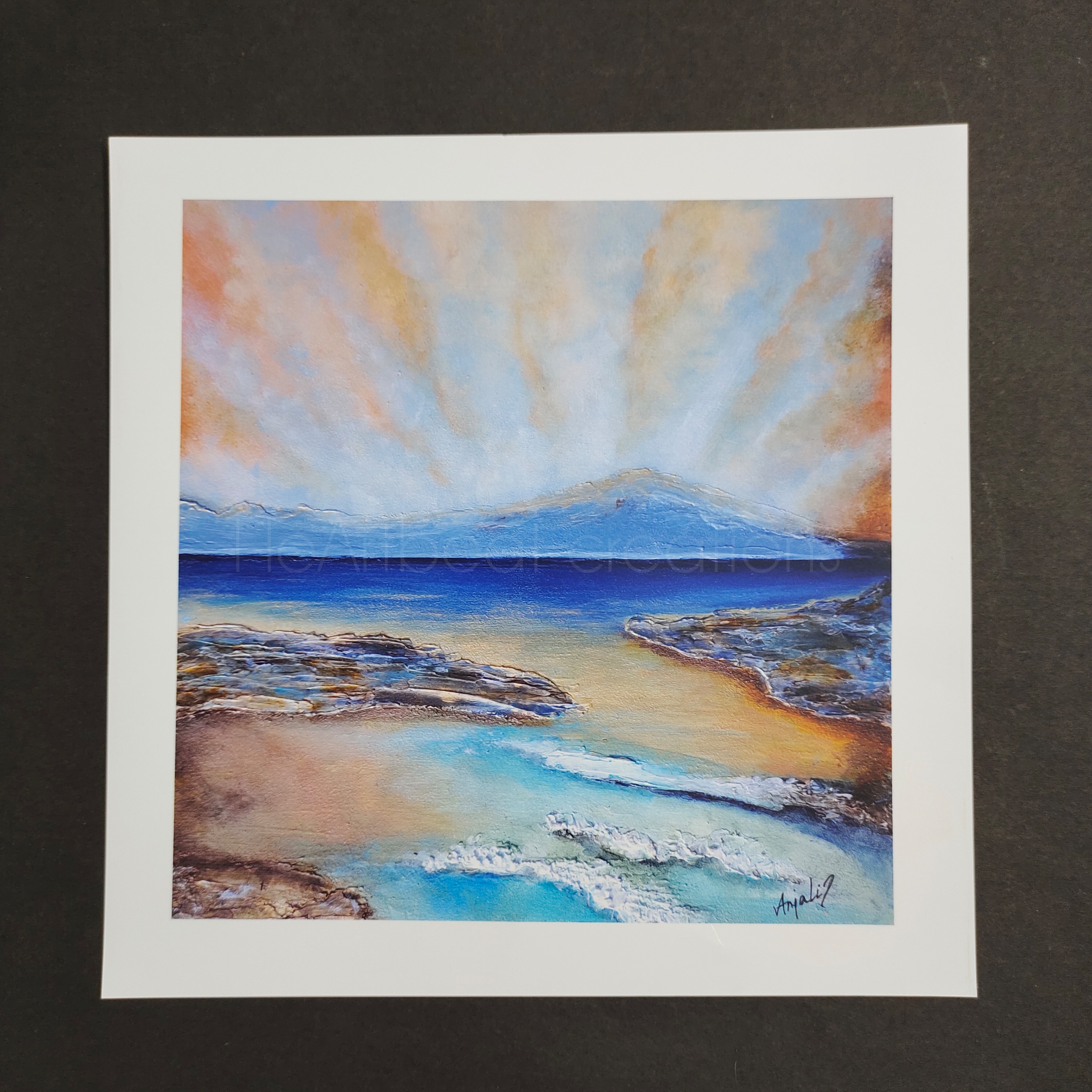 Golden Bliss Print