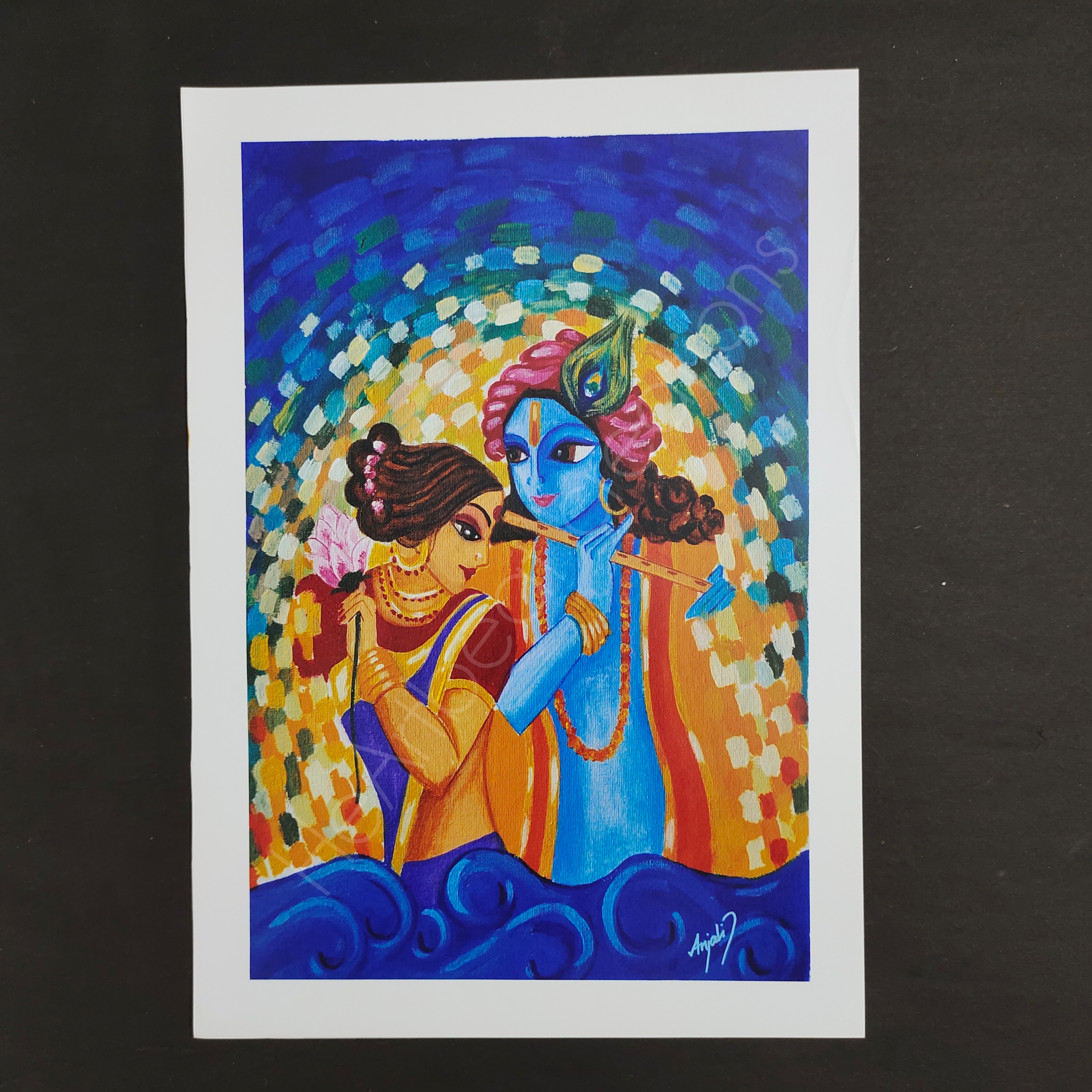 Print - Radha- Krishna