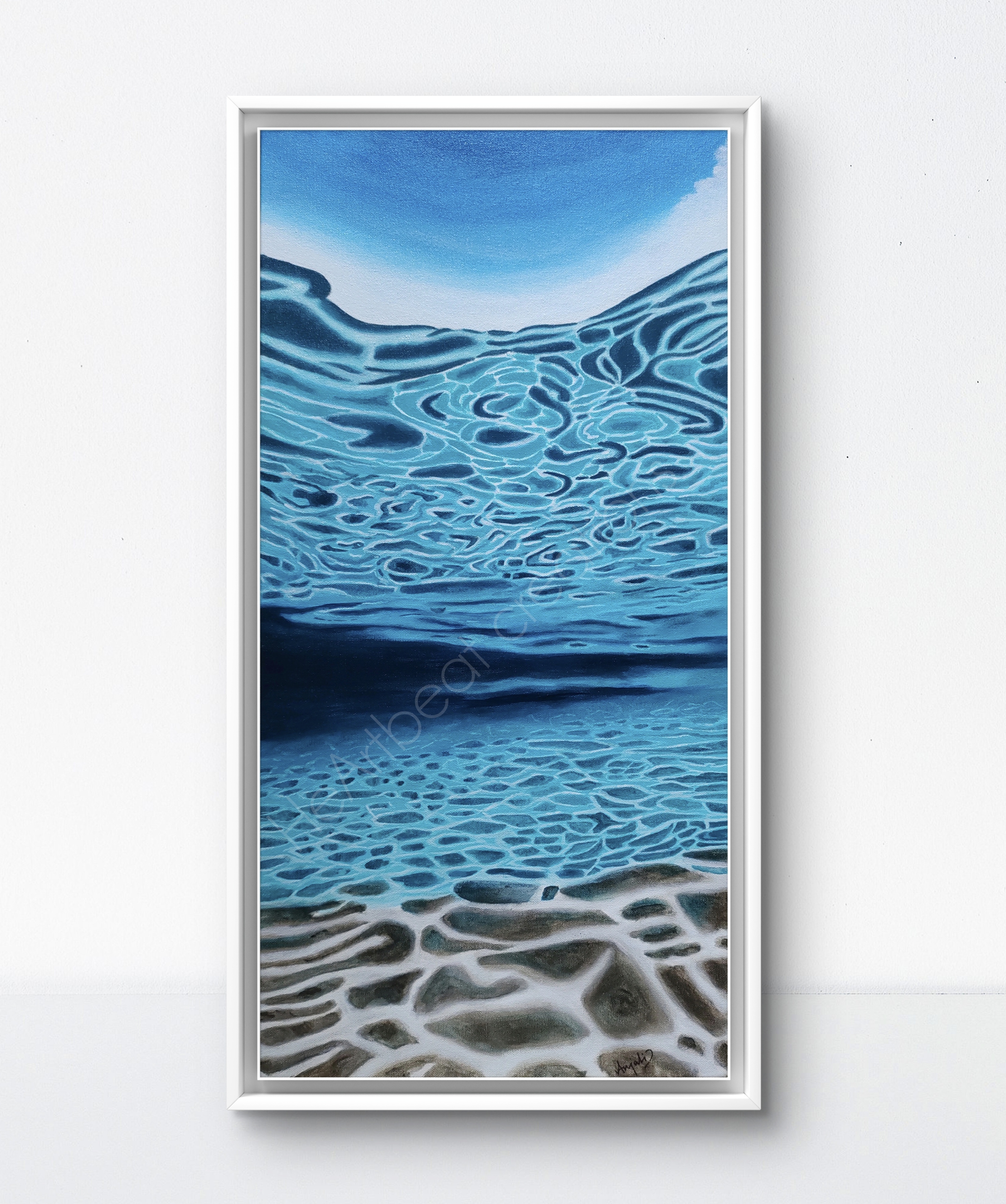 Beneath the Illusion Painting