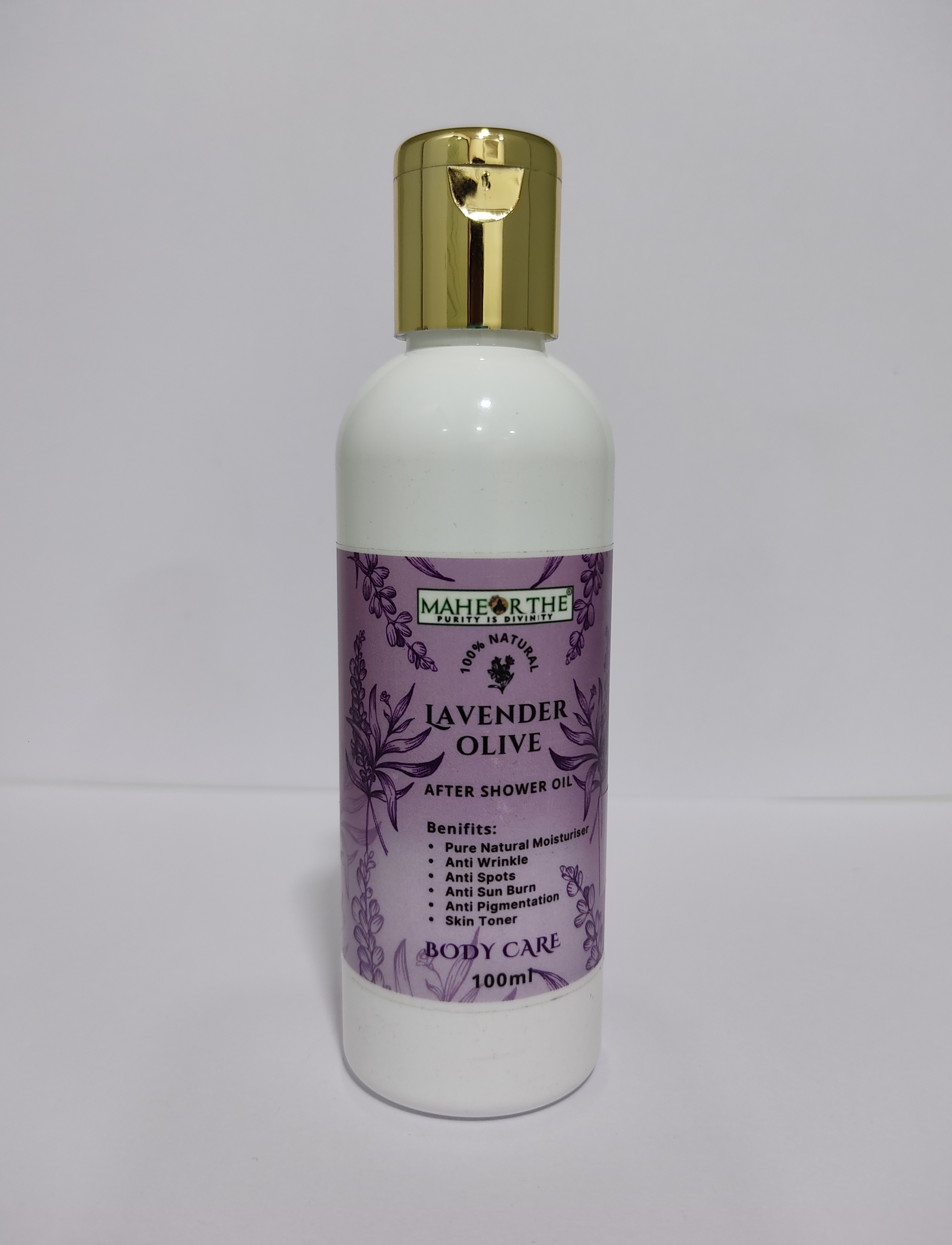 Lavender  Olive After Shower Oil (100ml)