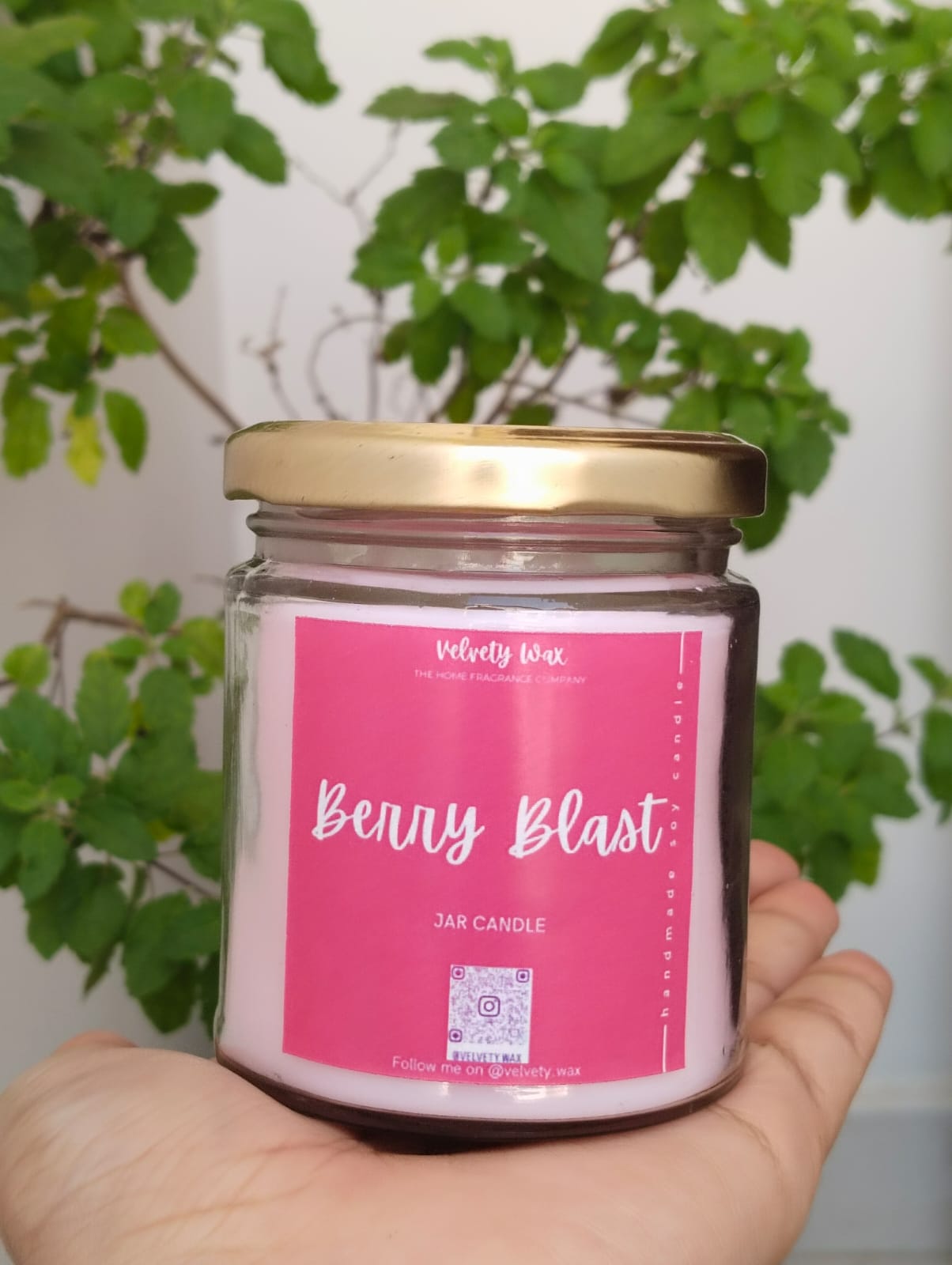 Berry Blast Scented Jar Candle