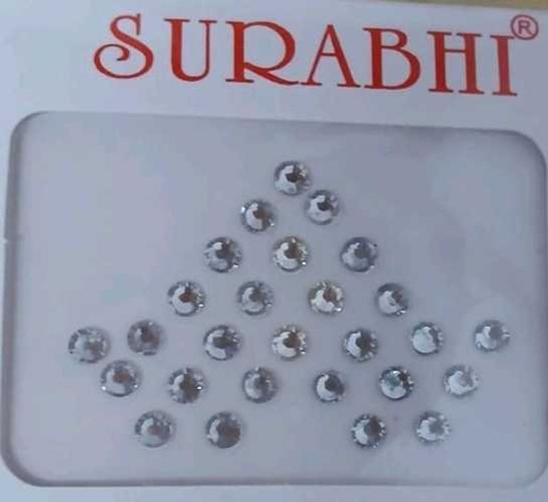 Elite Bindi Palace "Shagun - The Crown Jewel" Kundan White Decorative…