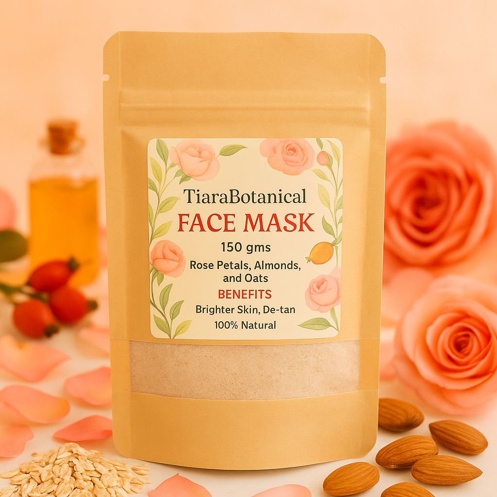 brightening petal mask