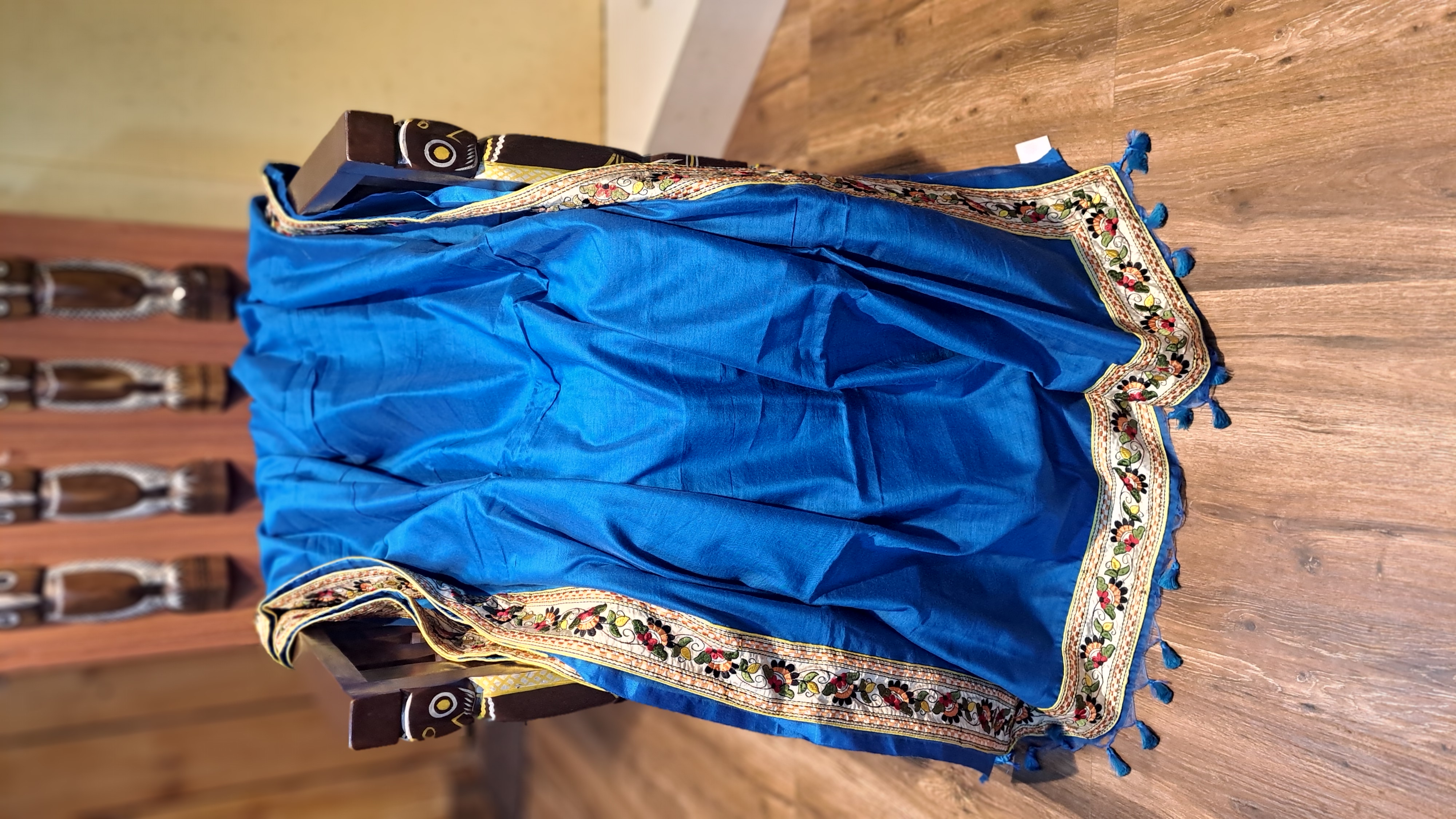 Neela. Handloom saree