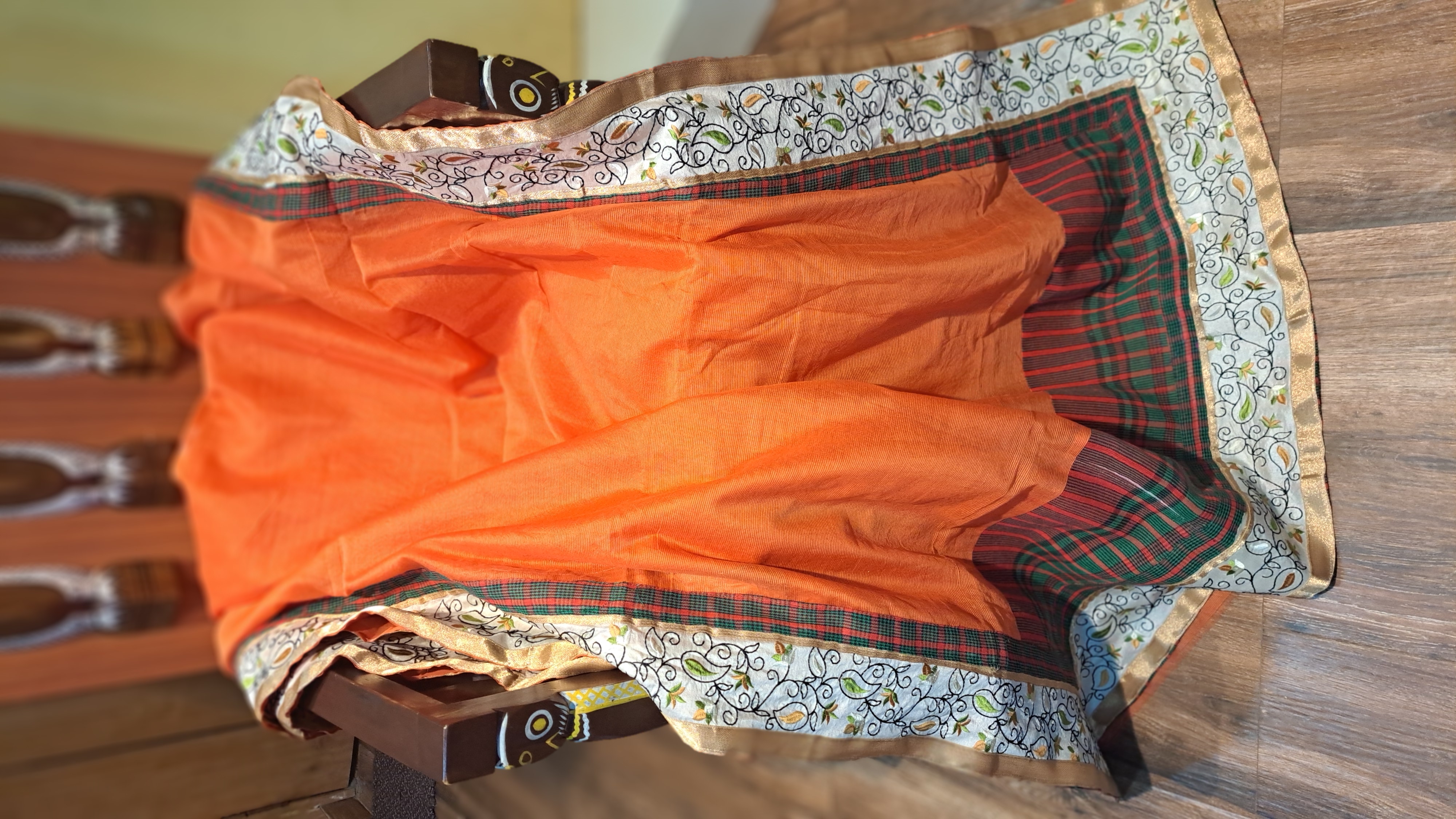 Kamala, Kota with border saree