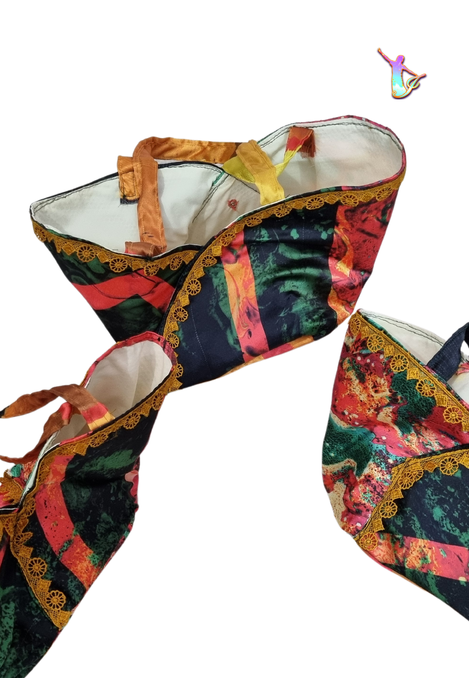 Women Inspired Art Apparel "Christmas Spirit" Designer Handmade Printed…