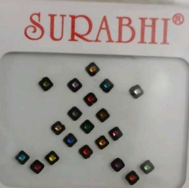 Elite Bindi Palace Kundan & Diamond Decorative Bindi Combo (Pack of 4)