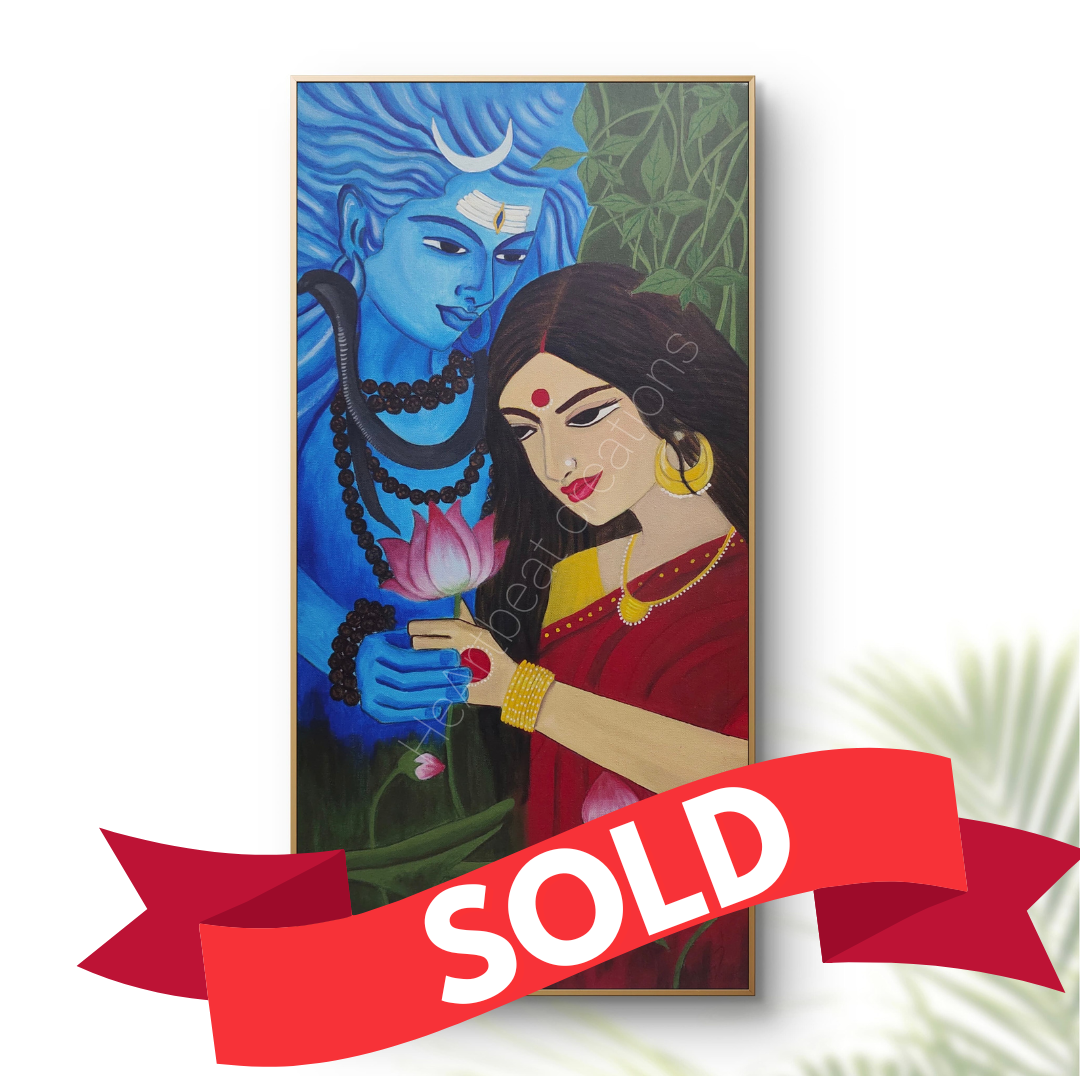 Shiva-Shakti Painting