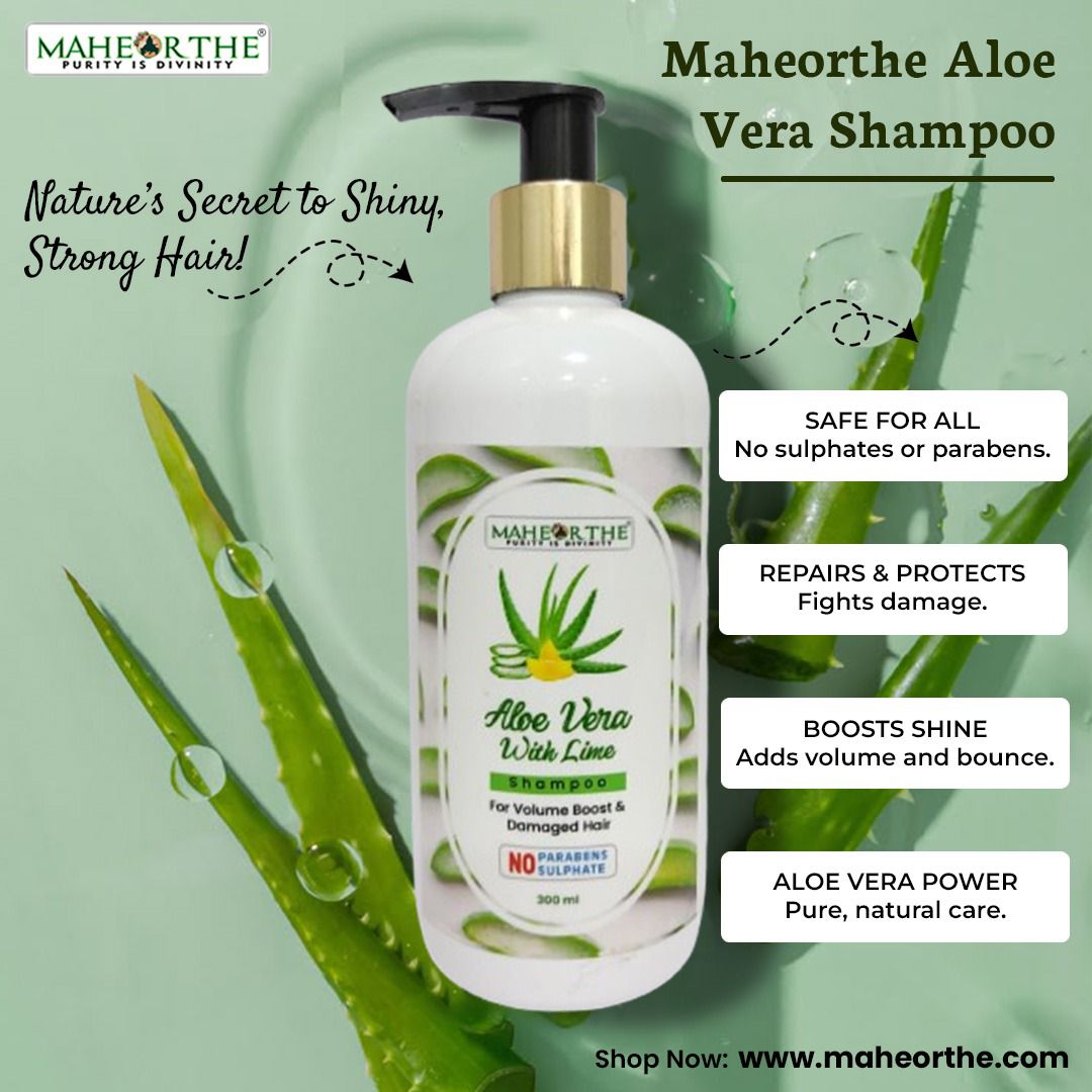 Maheorthe Aloe Vera Shampoo