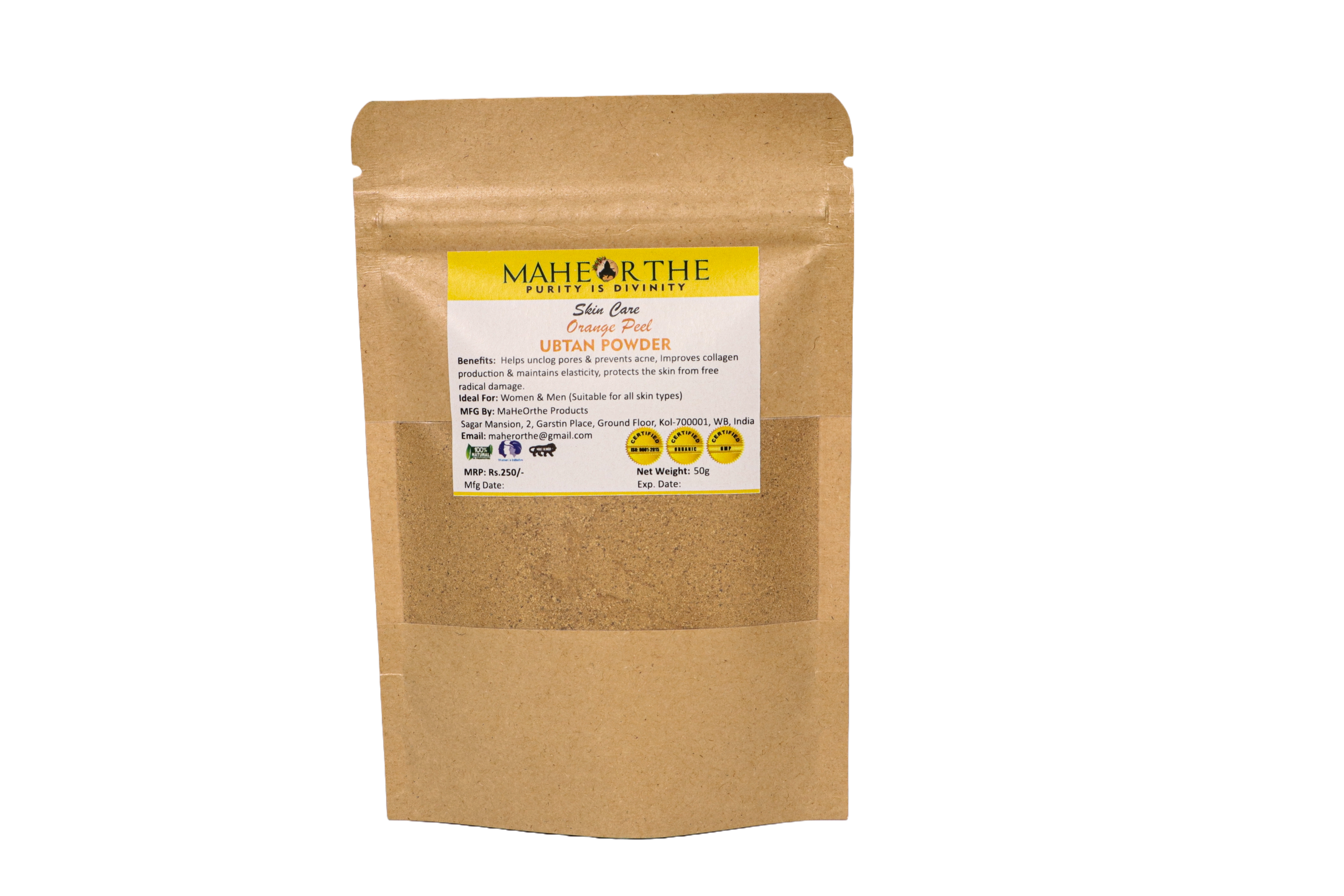 Ubtan Powder (Orange Peel) 50gms