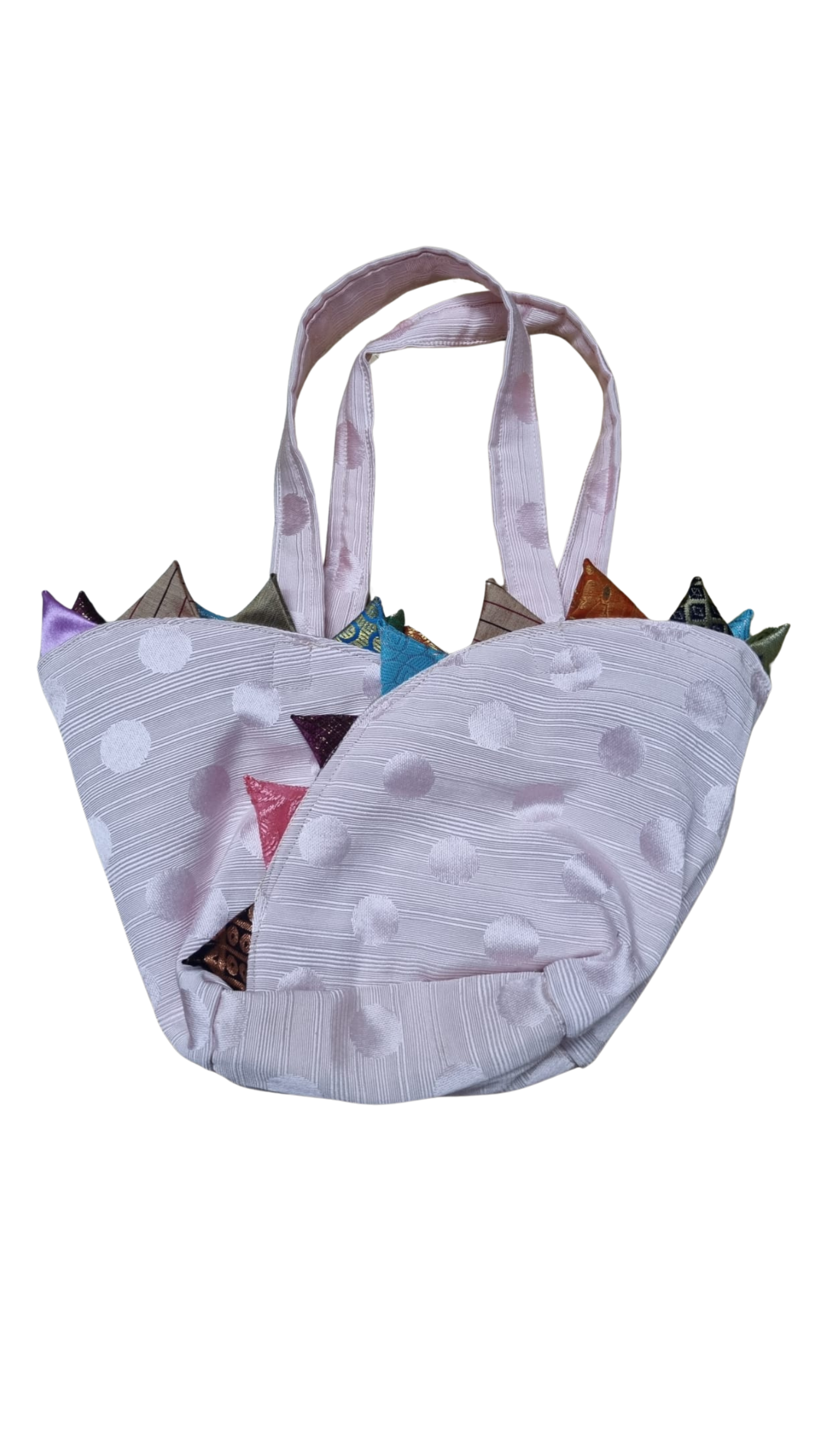 Women Inspired Art Apparel "Pink Stars" Stylish White Printed Satin…