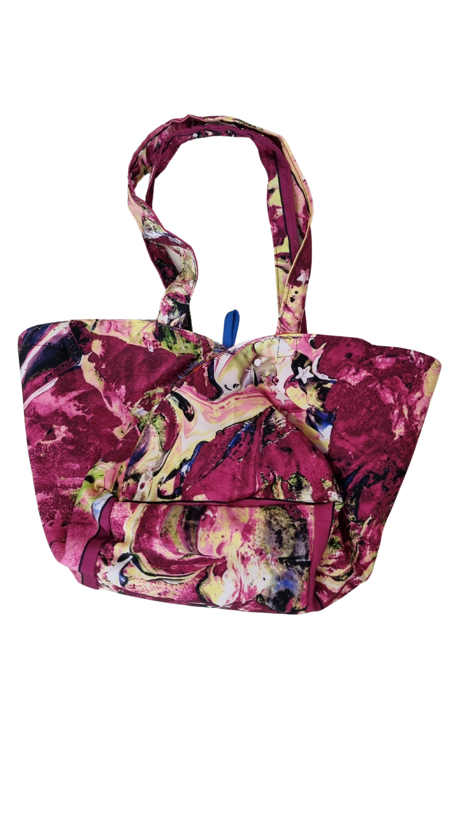 Women Inspired Art Apparel "Shockedelic" Upcycled Art Vest / Overshirt